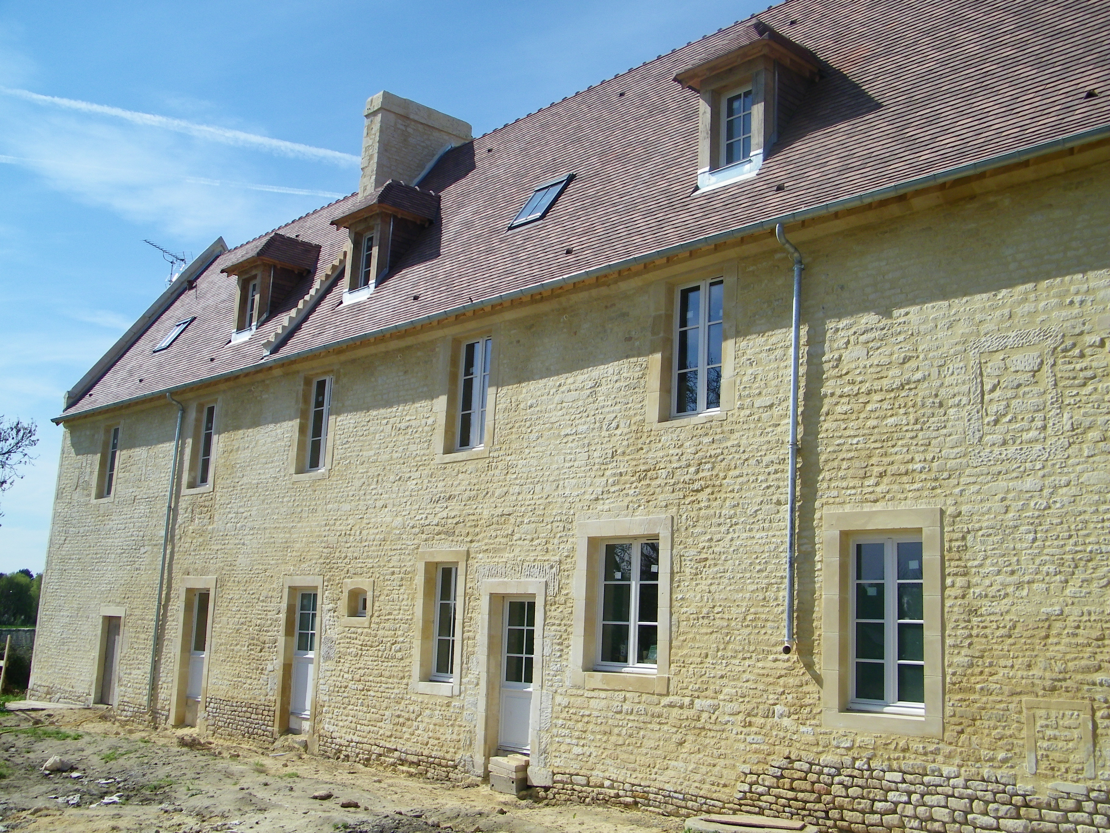 Réhabillitation de maison ancienne dans l'Oise