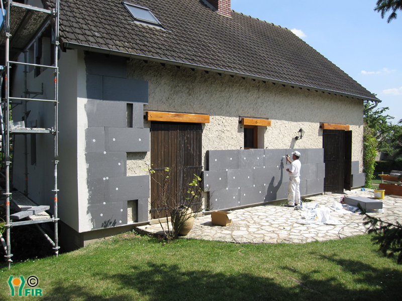 Isolation extérieure maison dans l'Oise