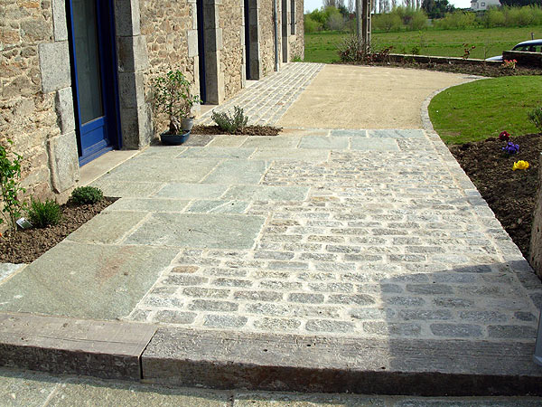 Dallage, terrasse, chape pavée à Beauvais